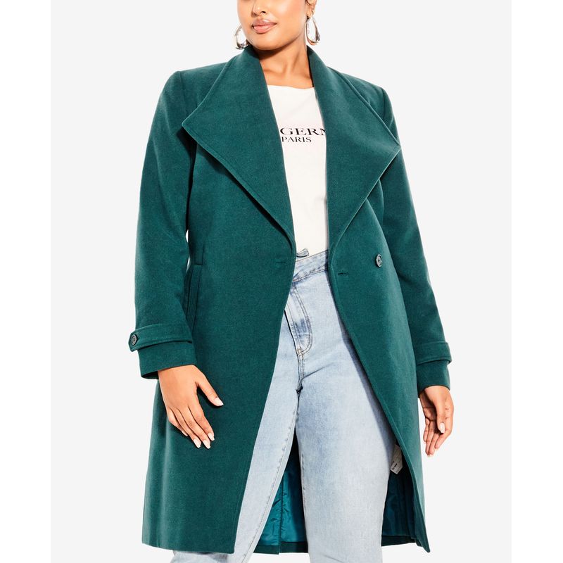 Trendy Plus Size So Chic Coat